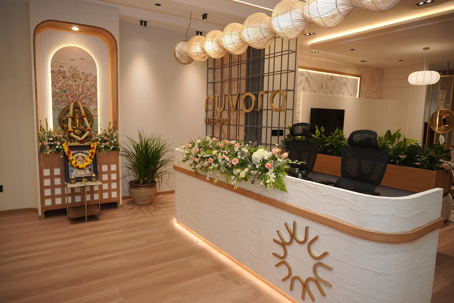 Reception at the Nuvora Experience Center