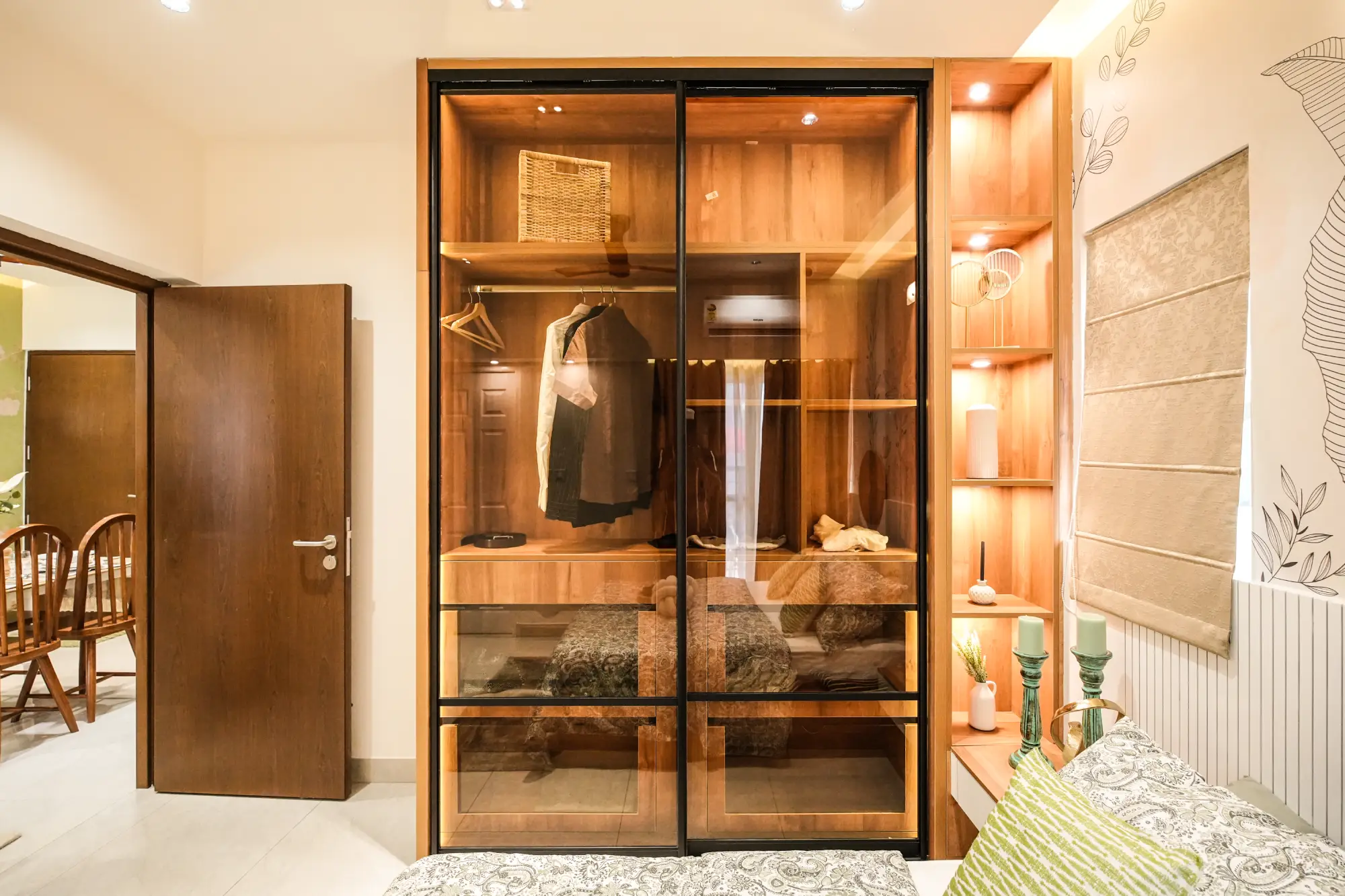 Wardrobes and storage in The Sage Grove, a Nuvora home