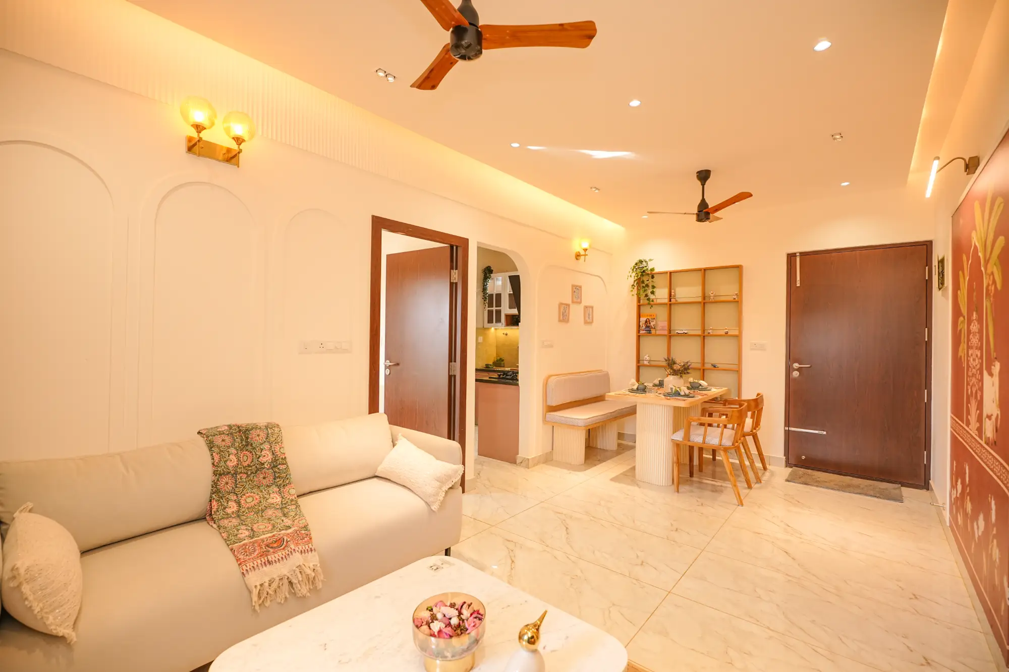 A finished Nuvora home ready to move in