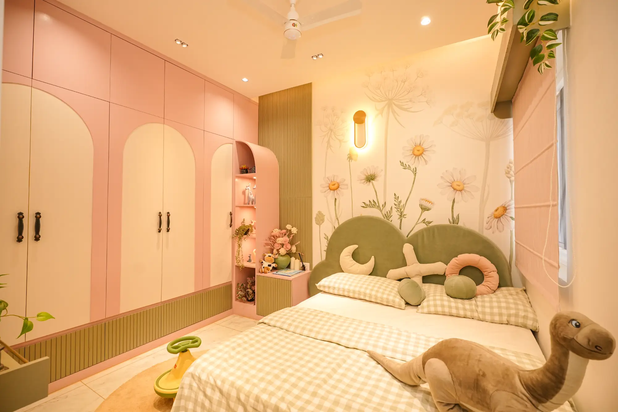 Kids’ rooms in The Curvana Residence, a Nuvora home