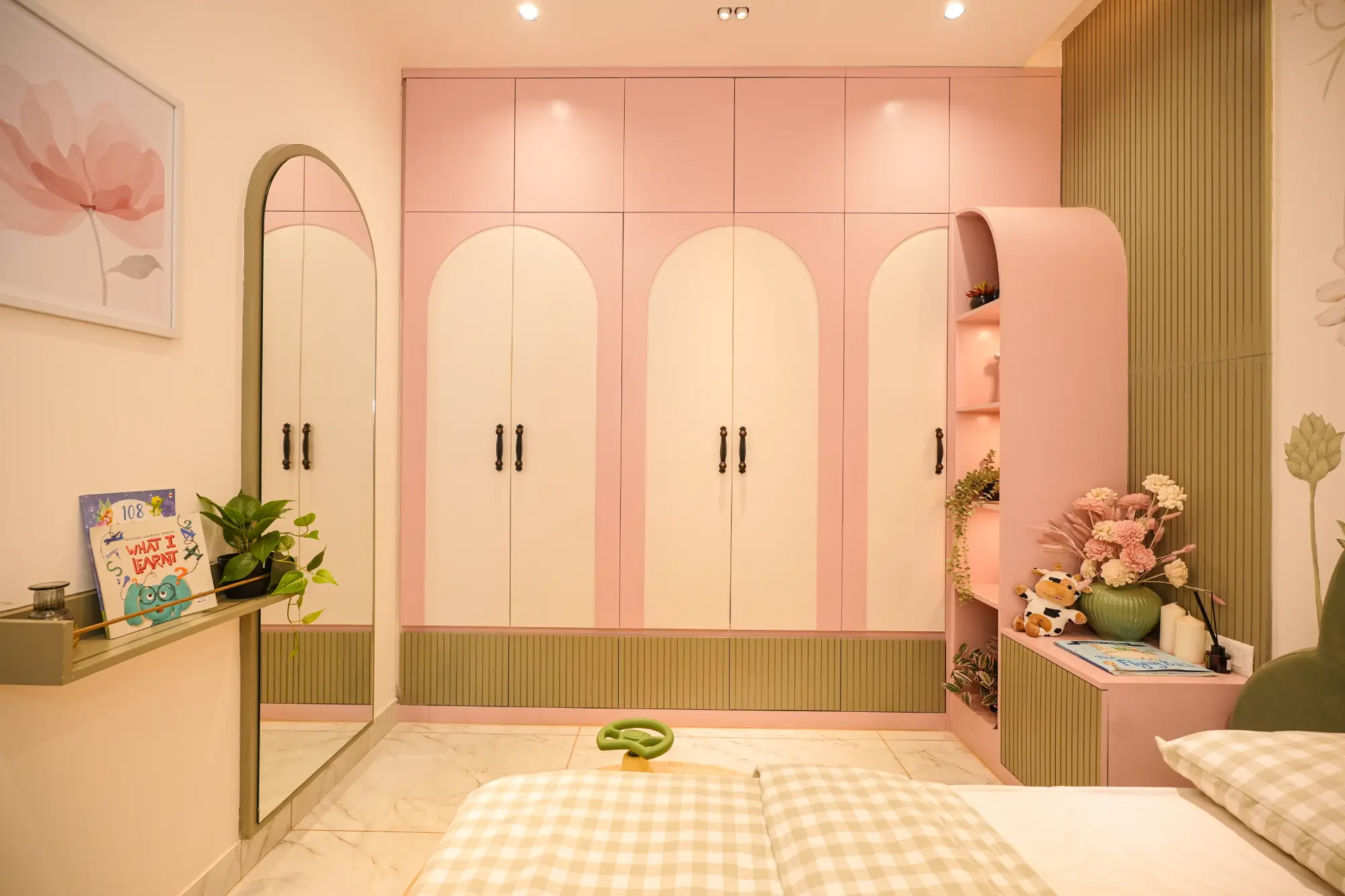 Kids’ rooms in The Curvana Residence, a Nuvora home