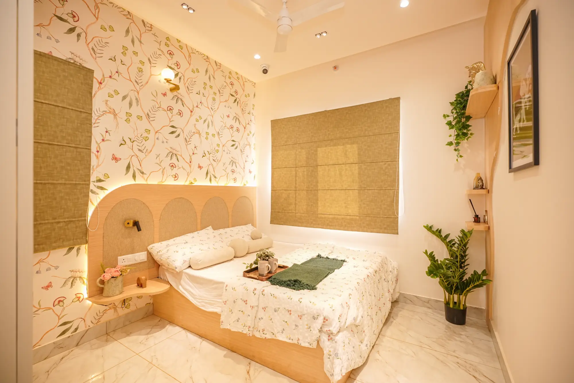 Bedrooms in The Curvana Residence, a Nuvora home