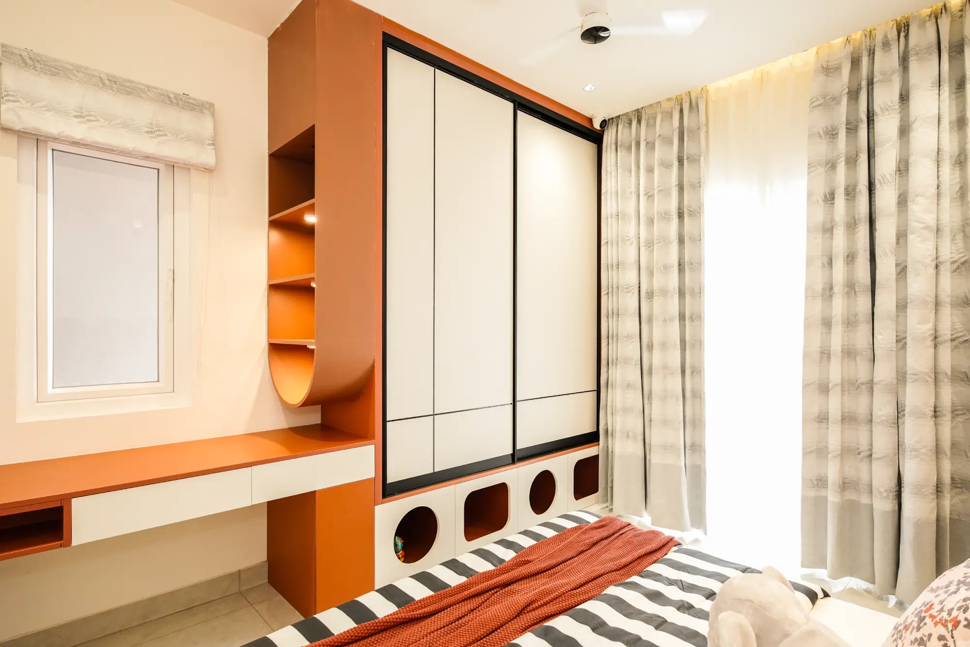 Wardrobes and storage in Hopefarm Hearth, a Nuvora home