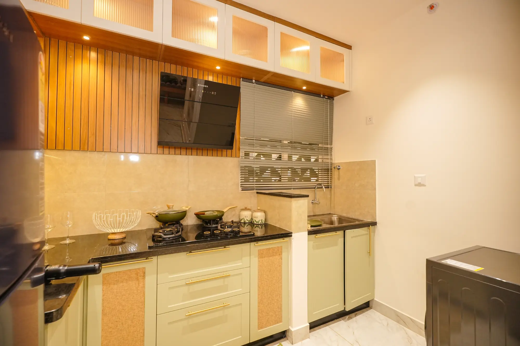 Kitchens in The Amber House, a Nuvora home