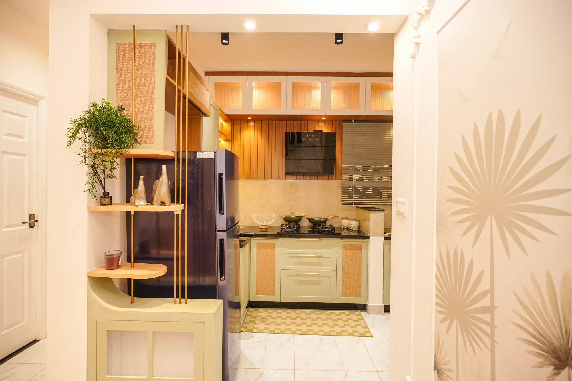 Kitchens in The Amber House, a Nuvora home