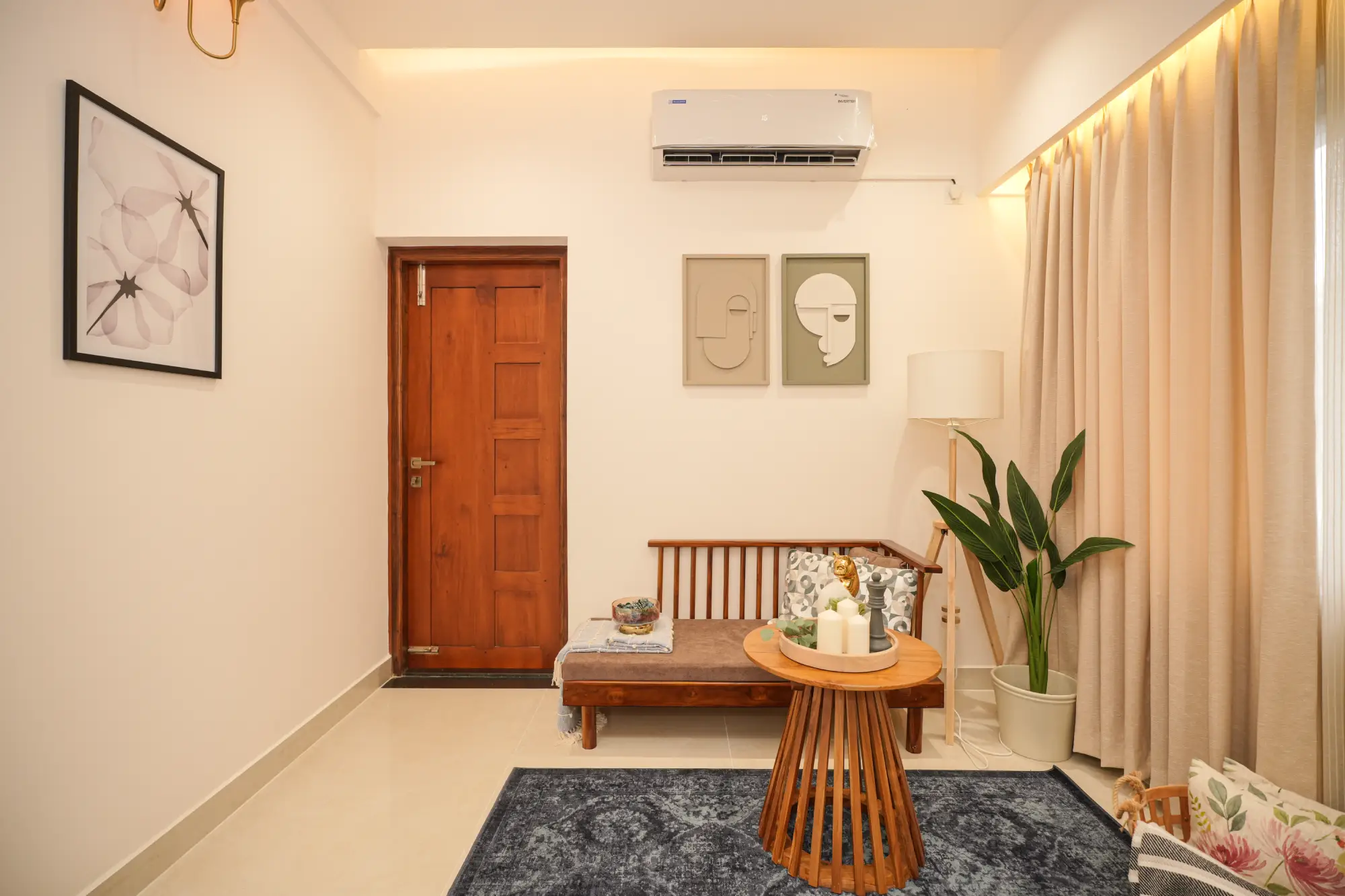 Living and dining in The Anantha Villa, a Nuvora home