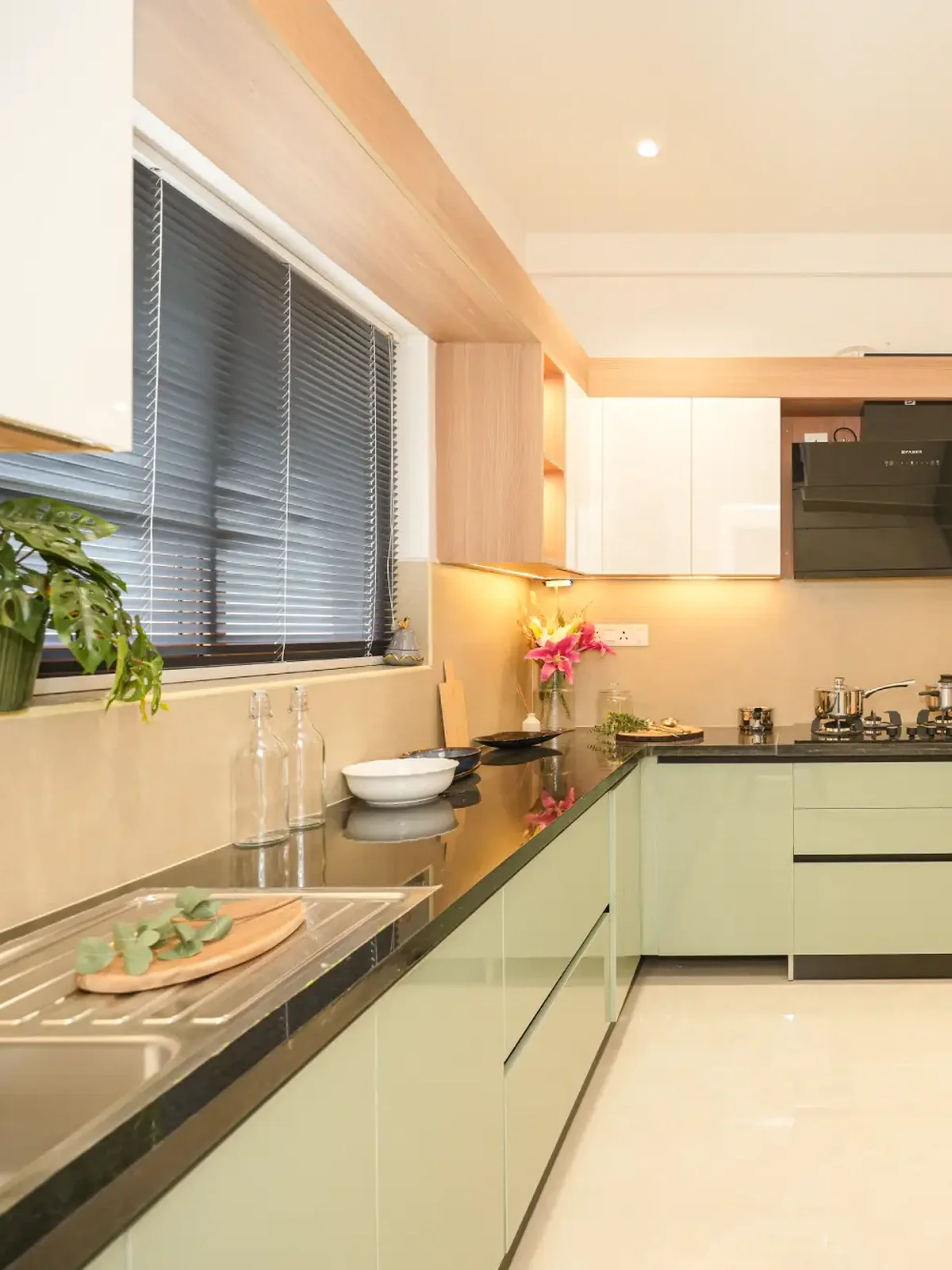 Modular kitchen by Nuvora