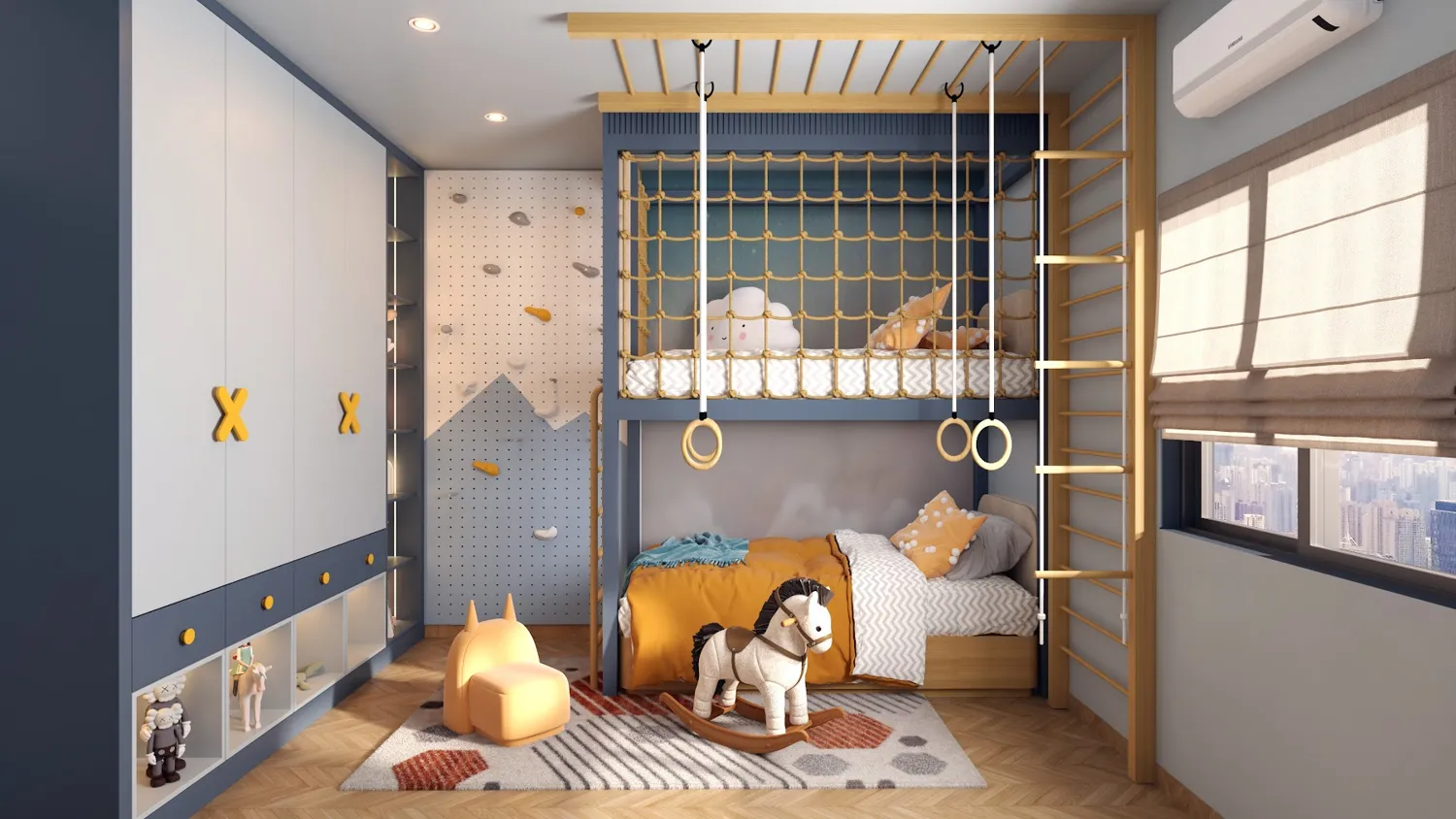 3D design of a children's room